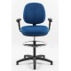 Ergo Line Fabric Draughtsman Chair